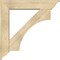 Ekena Millwork Westlake Traditional Rough Sawn Bracket w/ Offset Brace, Douglas Fir, 8"W x 40"D x 40"H BKT0806X40X40WTL01RDF - alternate 3